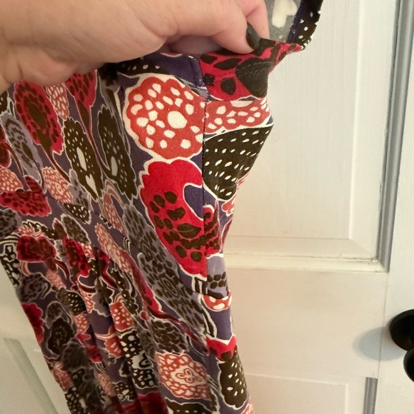 Boden Stretchy Floral V-Neck Dress - Picture 3 of 12